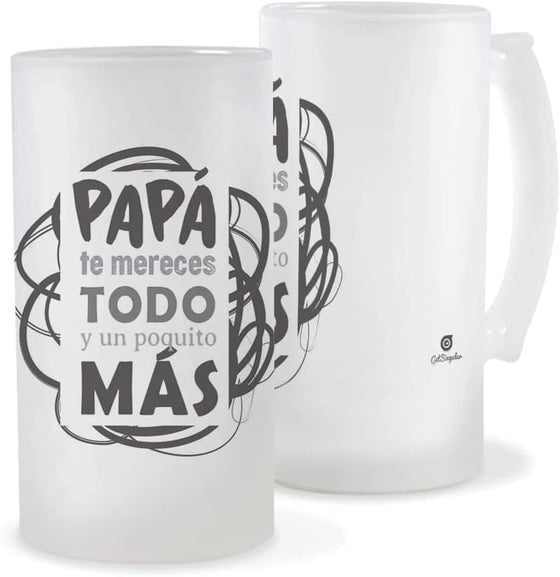 Jarra de cerveza personalizada Dia del Padre