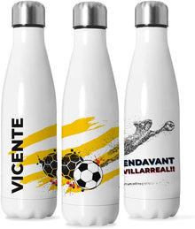  Botella Personalizada Villarreal