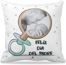  Cojin  Personalizado Chupete "Feliz Día del Padre"