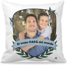  Cojin Personalizado "El Mejor PAPÁ del Mundo"