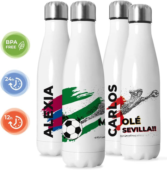 Botella Personalizada Villarreal